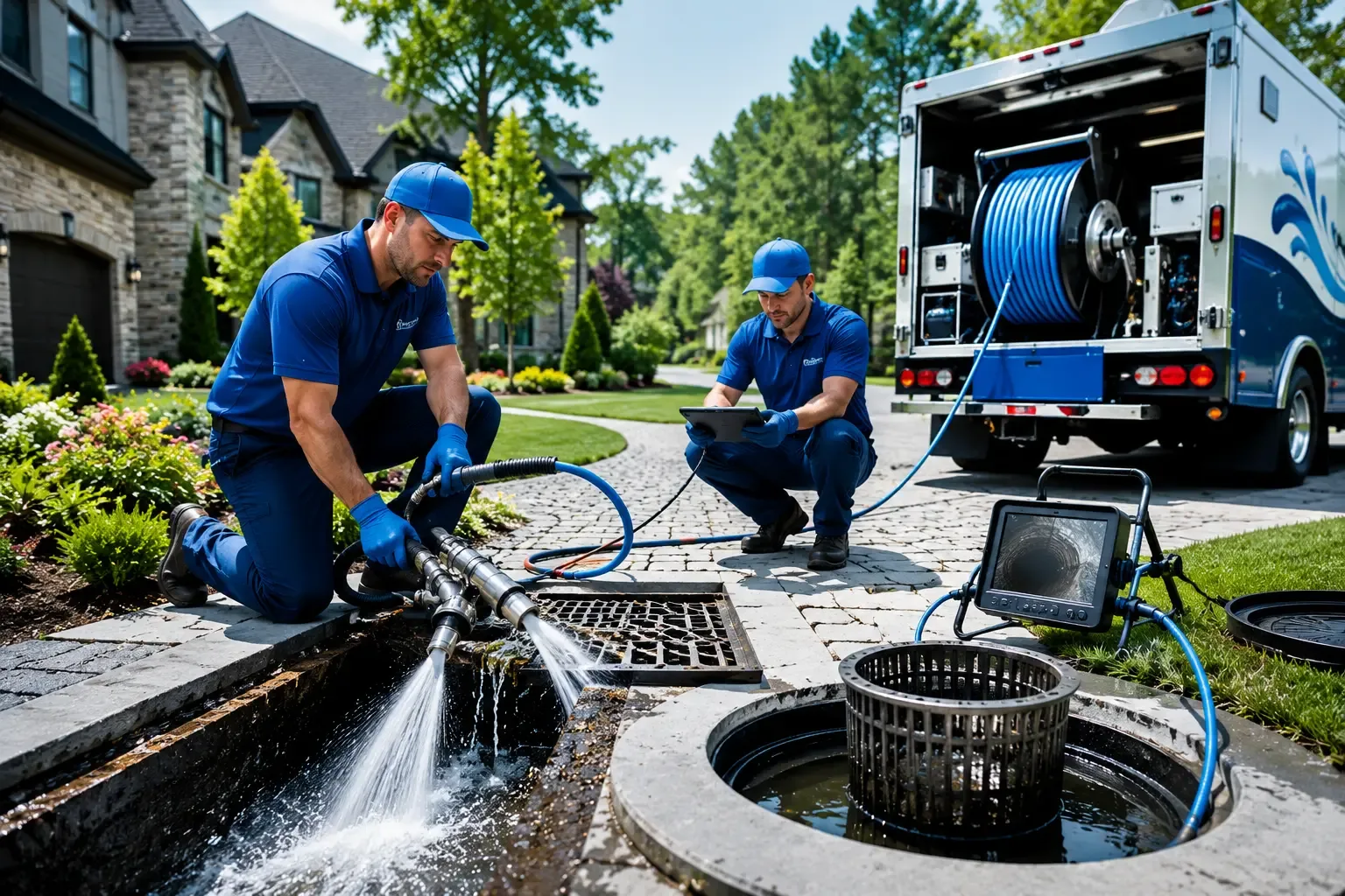 Local outdoor drain cleaning professionals in Calumet, MN
